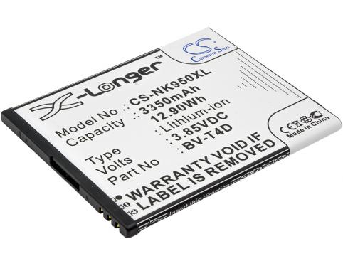 Batterij  nokia bv t4d
