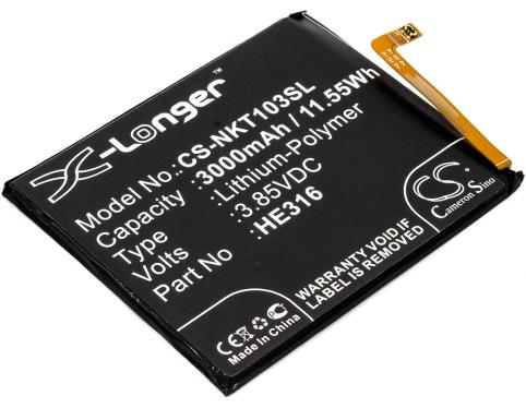 Batterij telefoon nokia 6 dual sim
