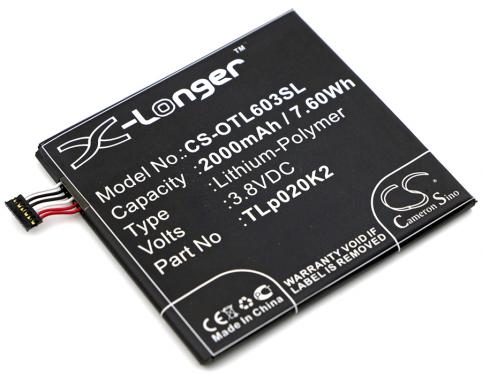 Batterij telefoon alcatel ot 6039k