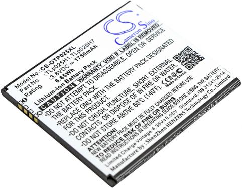 Batterij telefoon alcatel one touch pop 4