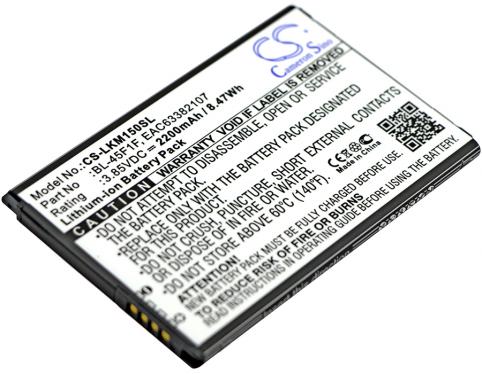 Batterie pour telephone lg bl 45f1f rebel 2 batterij telefoon