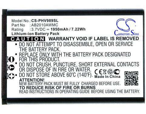 Batterij telefoon philips xenium v989