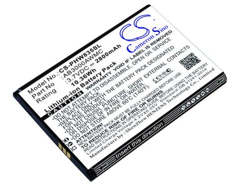 Batterij  philips ab3000awmc