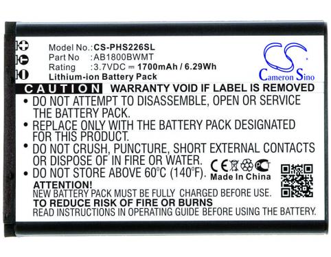 Batterij telefoon philips xenium s226m
