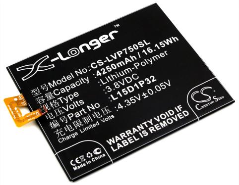 Batterij telefoon lenovo pb1 750