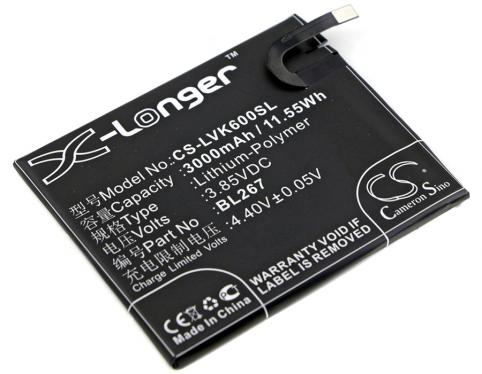 Batterij telefoon lenovo vibe k6