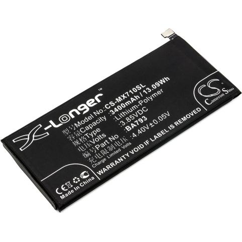 Batterij telefoon meizu pro 7 plus