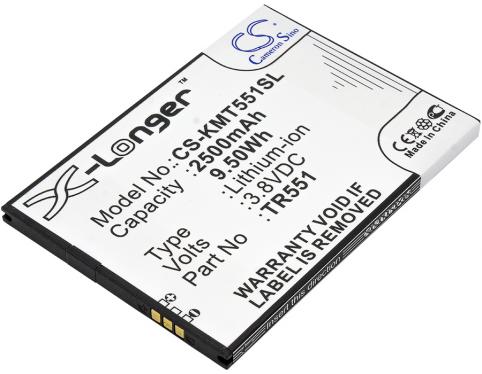 Batterij telefoon kazam trooper 551