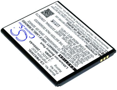 Batterij telefoon prestigio psp3504 duo