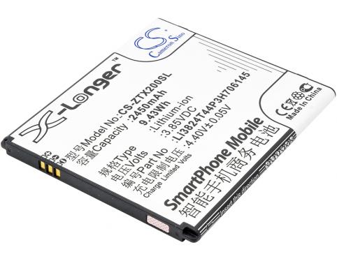 Batterij telefoon zte grand x2