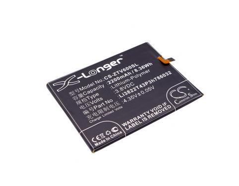 Batterij telefoon zte blade v6
