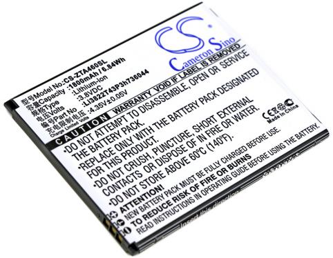 Batterij telefoon zte blade a460