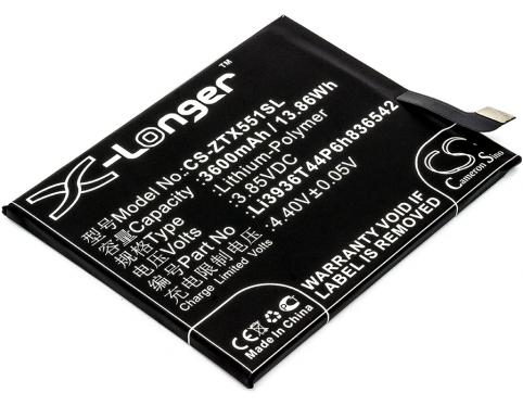 Batterij telefoon zte nx551j