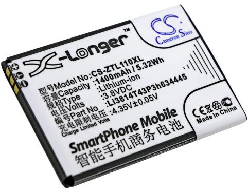 Batterij  zte li3814t43p3h634445 blade l110