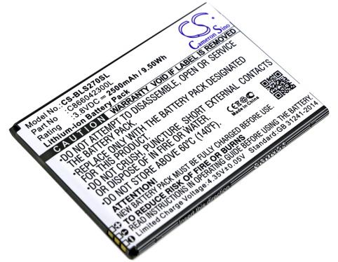 Batterij telefoon blu s270q