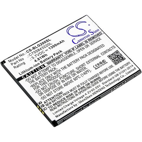 Batterij telefoon blu s0250uu