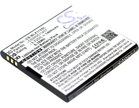Batterij telefoon blu yezz
