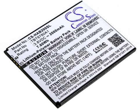 Batterij telefoon k touch nibiru h1c