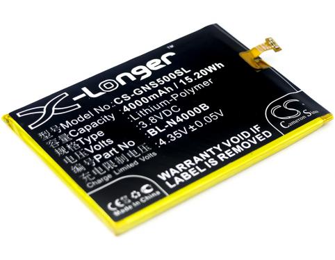 Batterij telefoon gionee gn5005 steel 2 dual sim td lte