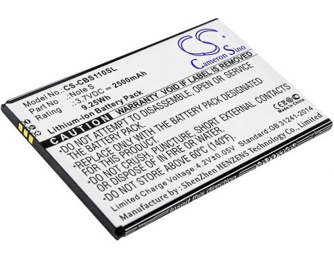 Batterij telefoon cubot note s