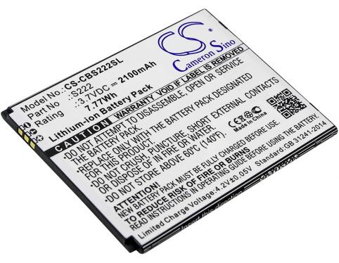 Batterij telefoon cubot s222