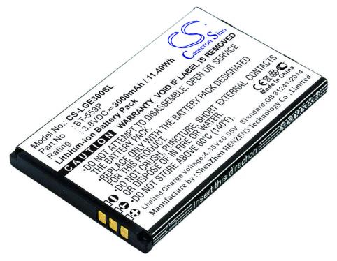 Batterij telefoon leagoo elite 3
