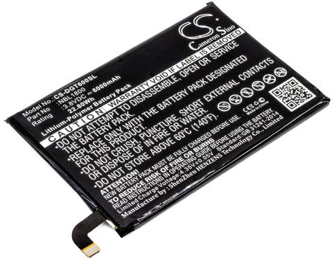 Batterij telefoon doogee t6