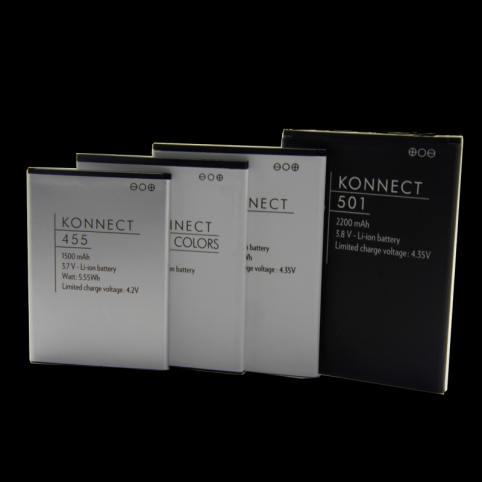Batterie pour telephone danew konnect 608 batterij telefoon