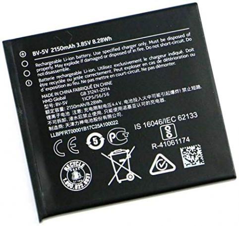 Batterij  nokia ta-1047 bv-5v