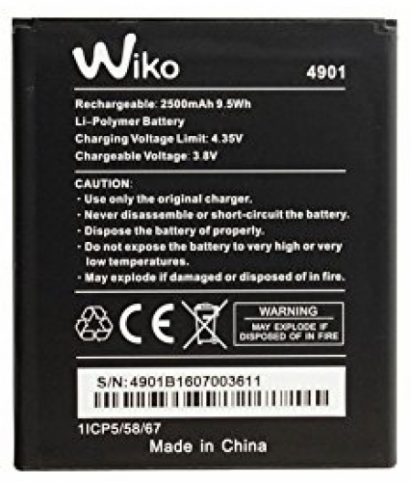 Batterij telefoon wiko tommy marshmallow