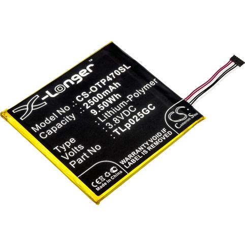 Batterij telefoon alcatel one touch pixi 4 7.0 4g