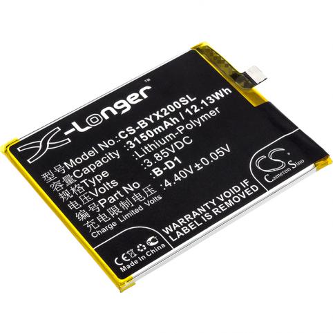 Batterij telefoon bbk x20a dual sim