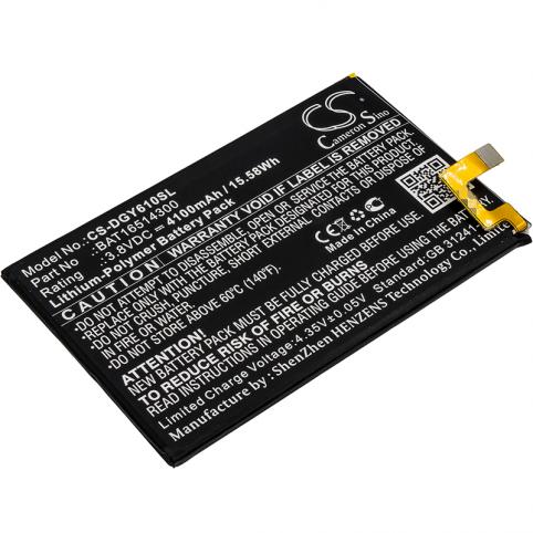 Batterij telefoon doogee y6 max 3d