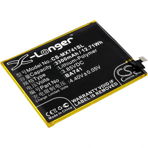 Batterij telefoon meilan e2