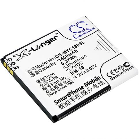Batterij telefoon myphone c smart iii