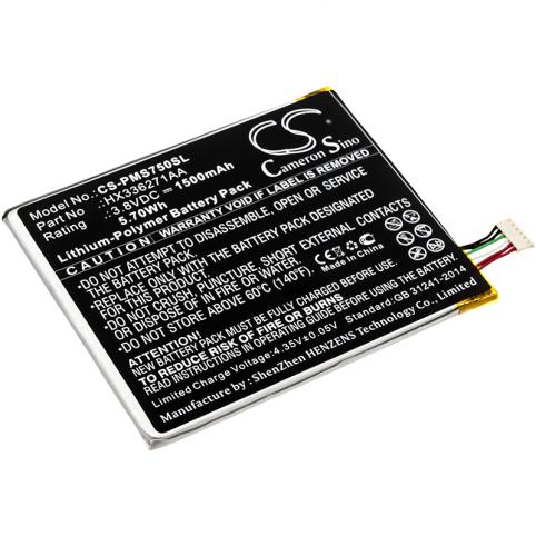 Batterij telefoon prestigio psp7505 duo