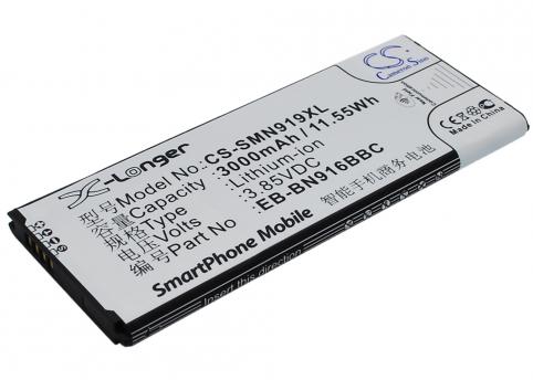 Batterij  samsung eb bn916bbc
