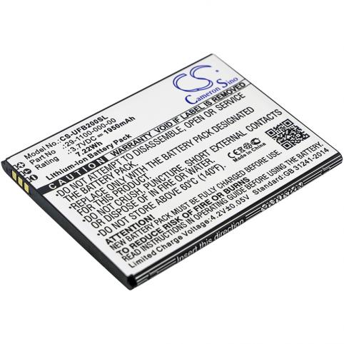Batterij  ulefone 29-11900-000-00 u008 pro