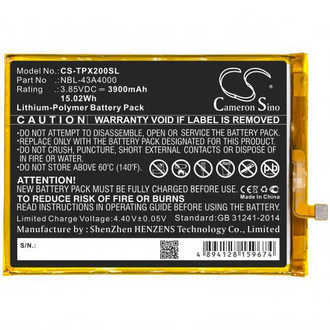 Batterij telefoon neffos x20