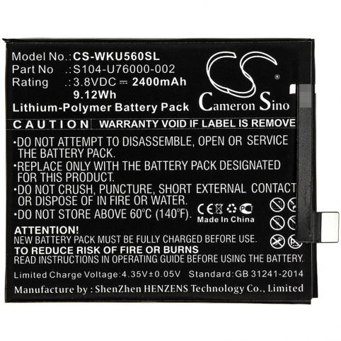 Batterie pour telephone wiko s104 u76000 000 p4601 batterij telefoon