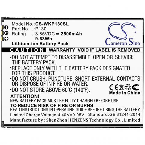 Batterie pour telephone wiko p130 p130 batterij telefoon