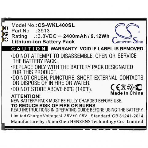 Batterij telefoon wiko harry