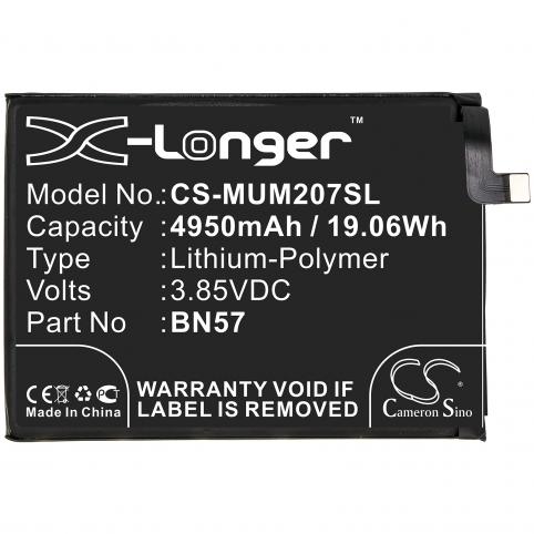 Batterij telefoon xiaomi m2007j20cg