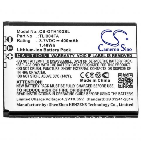 Batterij  alcatel tli004fa