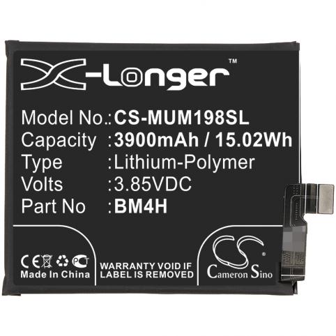 Batterij telefoon xiaomi m1908f1xe