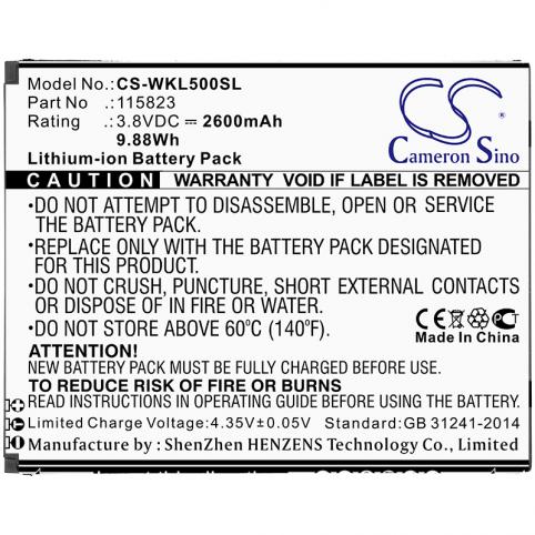Batterie pour telephone wiko batterij telefoon lenny 5