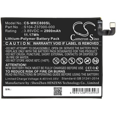 Batterij  wiko 356580h c800ae