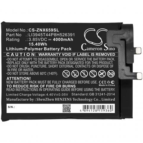 Batterij telefoon zte nx659j
