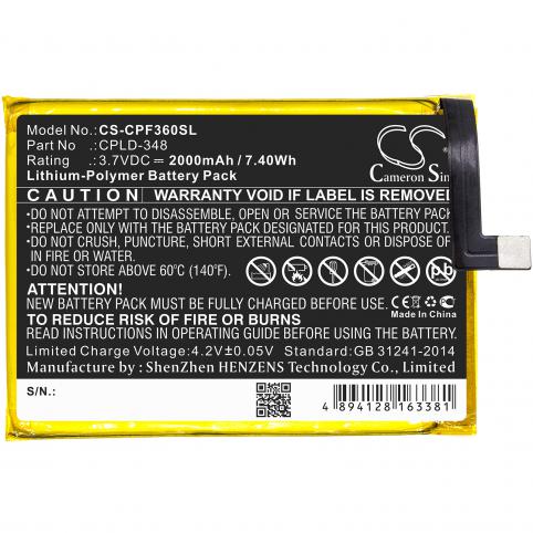 Batterij telefoon orange fova