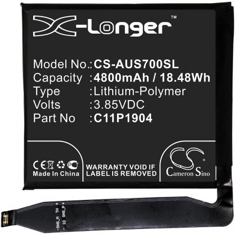 Batterij  asus c11p1904